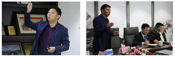 广东星亿企业管理研究院院长金涛教授讲话