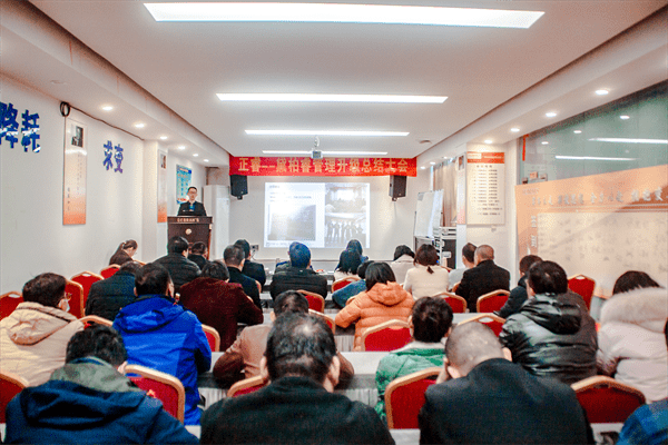 星亿咨询集团项目组老师作项目总结报告