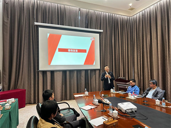 广东星亿企业管理研究院副院长庞金森老师致辞